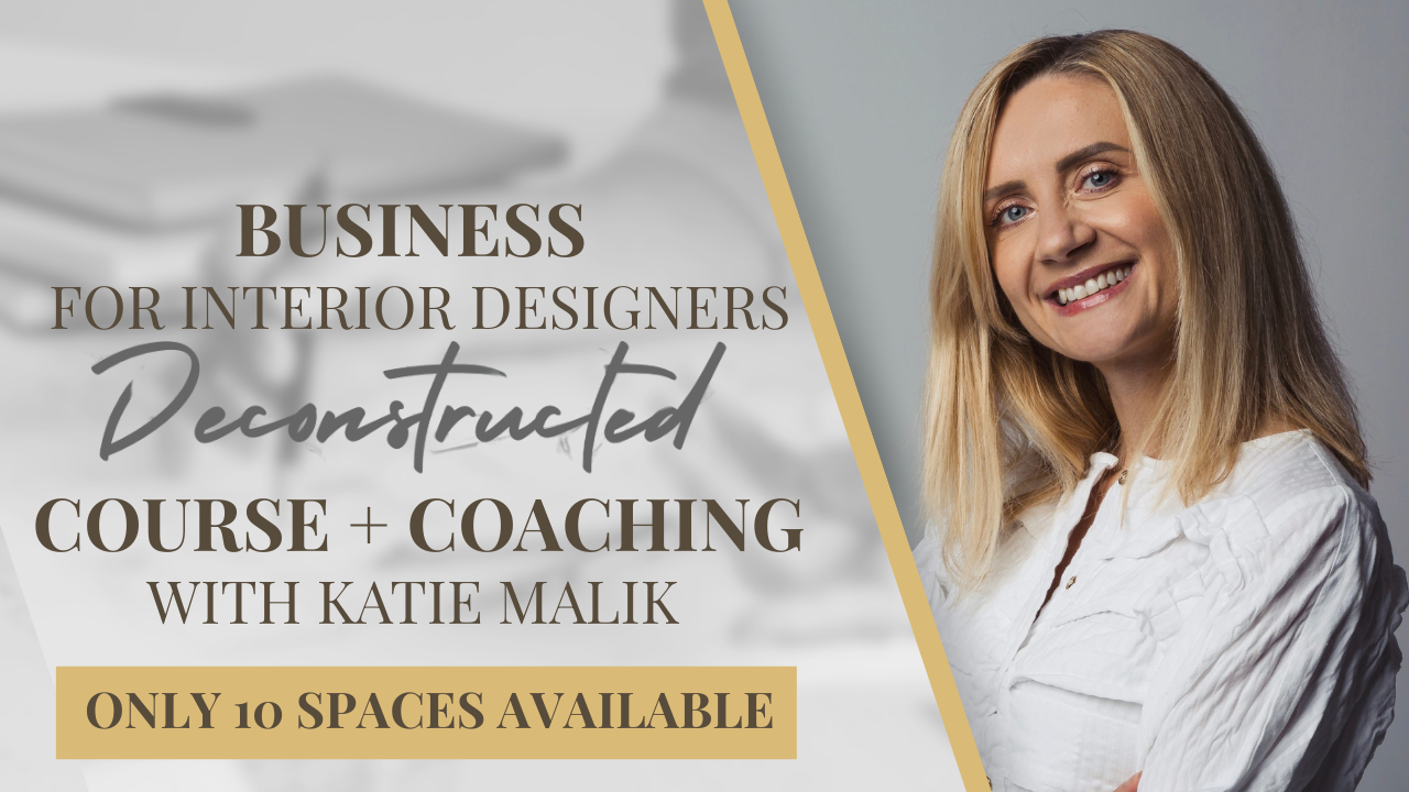Business For Interior Designers Deconstructed Course + Coaching