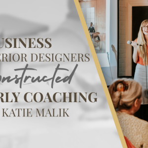 1:1 Hourly Coaching for Interior Designers